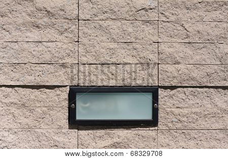 Stone Wall Background And Light
