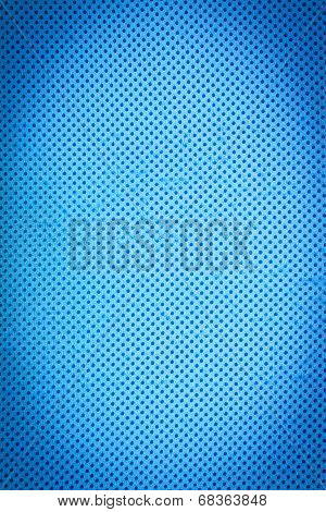 Blue Fabric Texture Background.