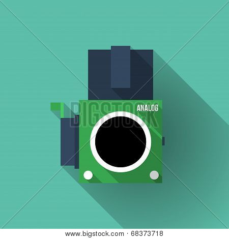 Analog Middle Format Film Camera