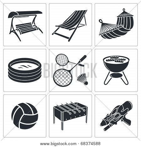Recreation icon collection