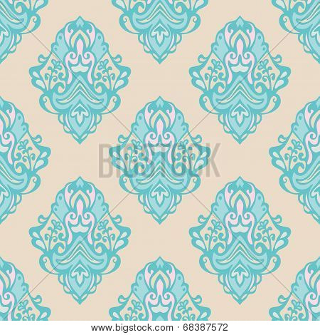 Cute vintage seamless vector design
