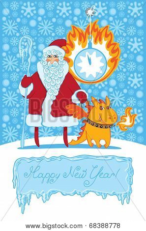 Dragon santa