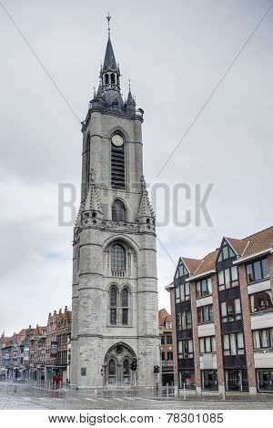 The Belfry (french: Beffroi) Of Tournai, Belgium