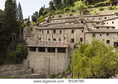 Monastery in Le Celle. Tuscany. Italy