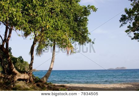 vista de praia do oeste