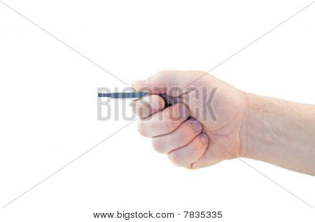 Mano con Flash