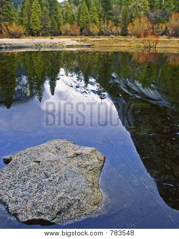 Yosemite odrazy zrcadlo jezero názory _IGP1001