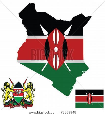 Kenya Flag