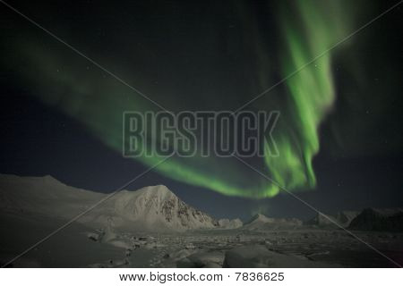 Nordlys, Spitsbergen