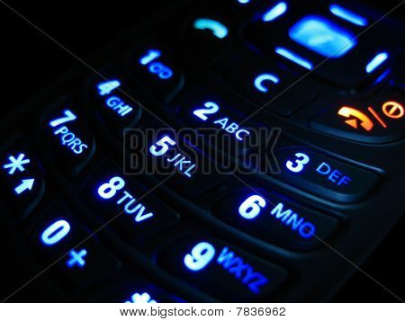 Mobile in Dunkelheit