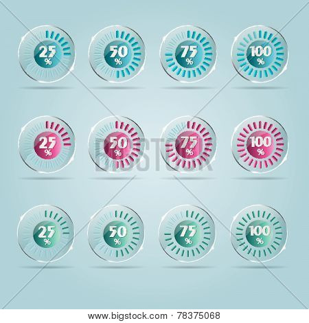 Round progress bar