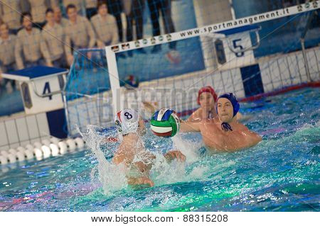 Milan, April  11: Andrea Di Fulvio (8,  Bpm Sport Management )  In Game Bpm Sport Management –rari N