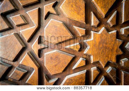 Wood carving pattern