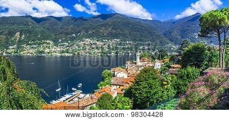 beautiful villages of Lago di Como - Blevio. North of Italy