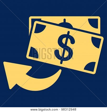 Cashback icon from Business Bicolor Set
