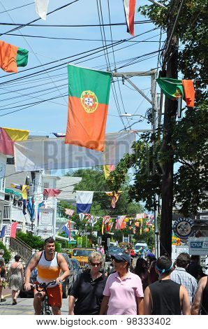 Commercial Street in Provincetown, Cape Cod