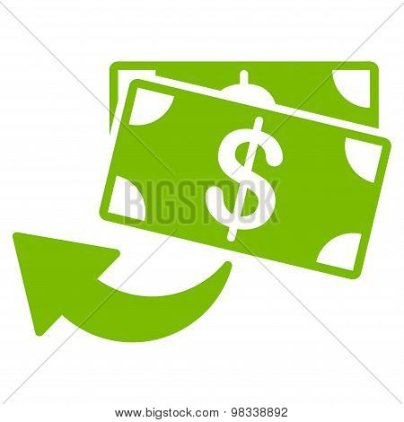 Cashback icon from Business Bicolor Set