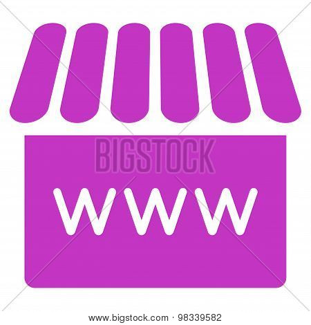 Webstore icon from Business Bicolor Set