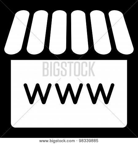 Webstore icon from Business Bicolor Set