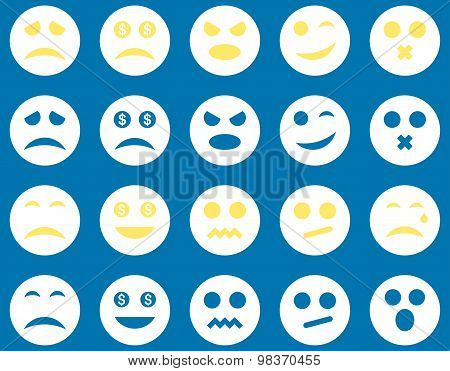 Smile and emotion icons