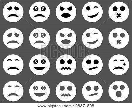 Smile and emotion icons