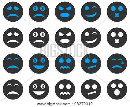 Smile and emotion icons
