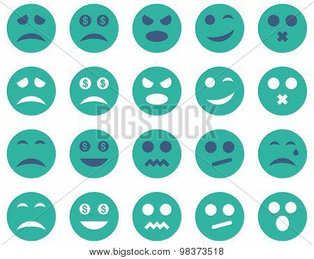 Smile and emotion icons