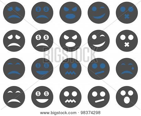 Smile and emotion icons
