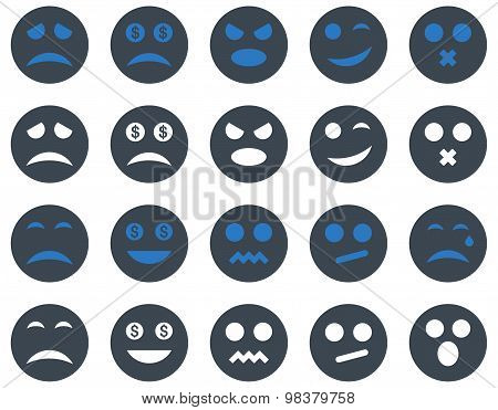 Smile and emotion icons