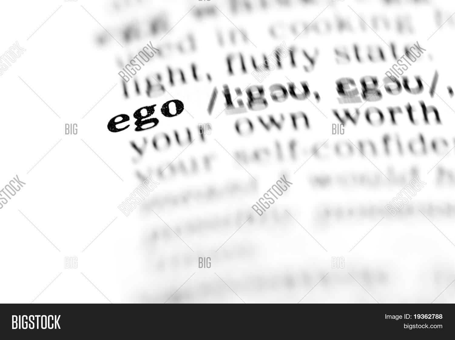 Ego ( Dictionary Image & Photo (Free Trial) Bigstock