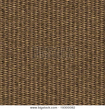 grote achtergrondafbeelding van houten bambo of rieten basket weave