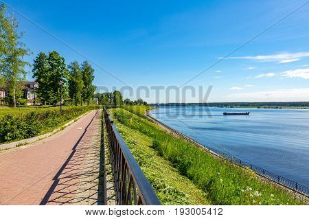 The Great Russian River Volga