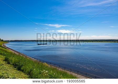 The Great Russian River Volga