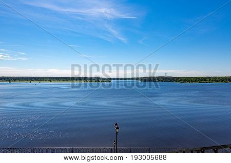 The Great Russian River Volga
