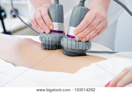 SPA. Radiofrequency therapy. Active thermolysis. lifting. Body massage with bipolar radio frequencies.