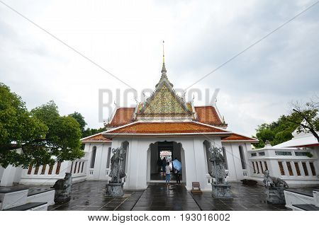 Wat Arun In Bangkok Thailand