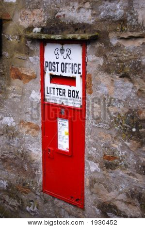 Gamla postbox
