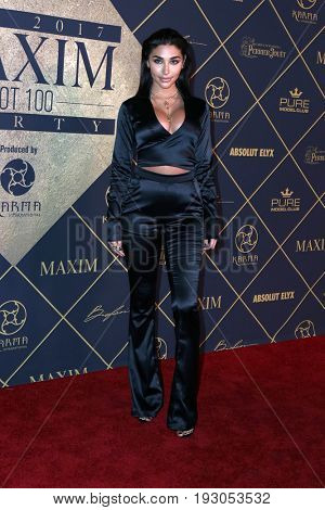 LOS ANGELES - JUN 24:   Chantel Jeffries at the 2017 Maxim Hot 100 Party at the Hollywood Palladium on June 24, 2017 in Los Angeles, CA