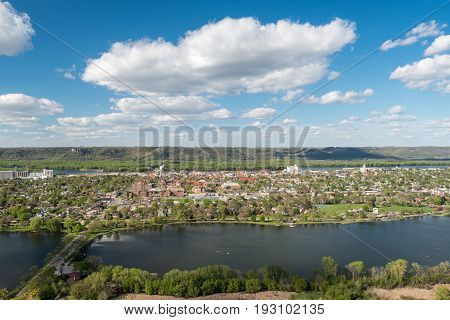 View Of Winona, Minnesota