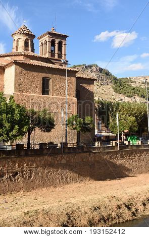 Church Of Alhama De Aragon,zaragoza Province, Aragon, Spain