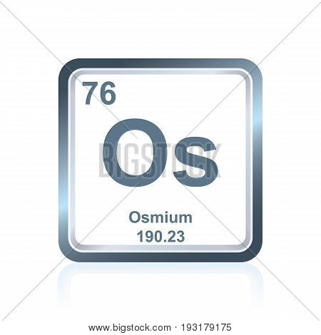 Chemical Element Osmium From The Periodic Table
