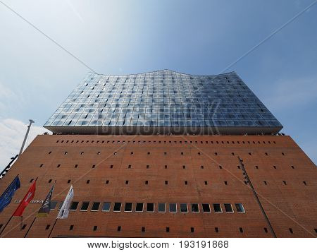 Elbphilharmonie Concert Hall In Hamburg