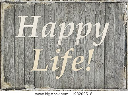 Shabby Chic Background With Quote