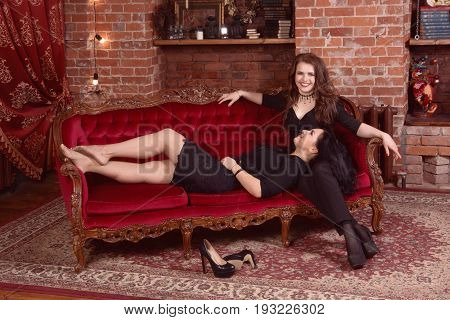 Two Fashionable Women