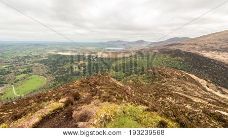 View from Torc Mountain in Killarney National Park