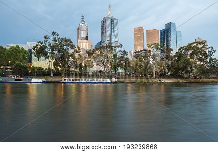 Melbourne city one of the most liveable city in the world, Victoria state of Australia.