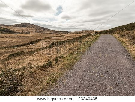 Gravel Road At Torc Mountain