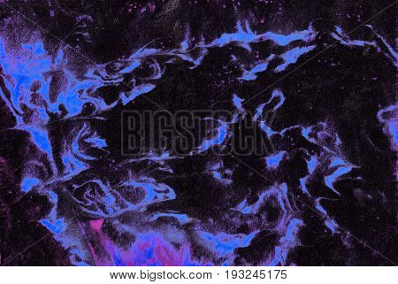 Abstract ink marble background. Book cover with ink splashes. Modern marble suminagashi. Inkblot on paper. suminagashi layout.