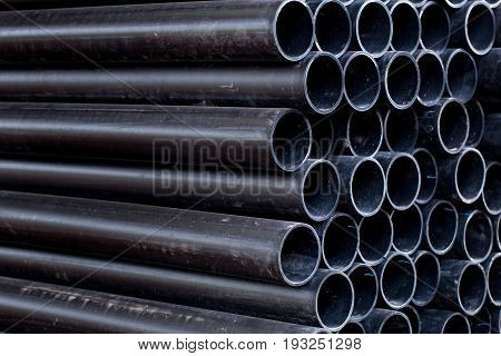 Black rubber tube PVC Flex pipe or Industrial hose for carry water oil fuel air transfer.