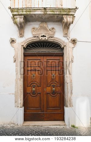 Historical palace of Martina Franca. Puglia. Italy.